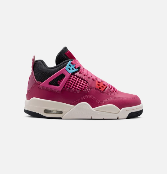 Air Jordan 4 Retro 'She’s A Star' Grade School – Sweet Beet/Desert Pink/Off Noir/Chalk
