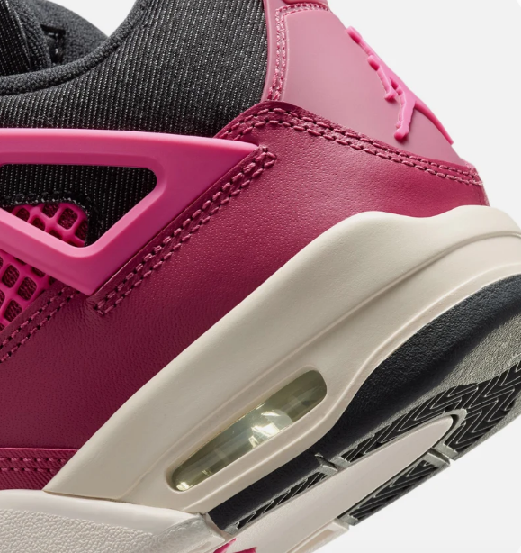 Air Jordan 4 Retro 'She’s A Star' Grade School – Sweet Beet/Desert Pink/Off Noir/Chalk