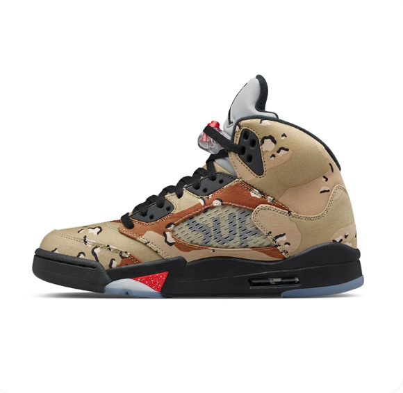 Air Jordan 5 Retro x Supreme 'Desert Camo' – 824371-201