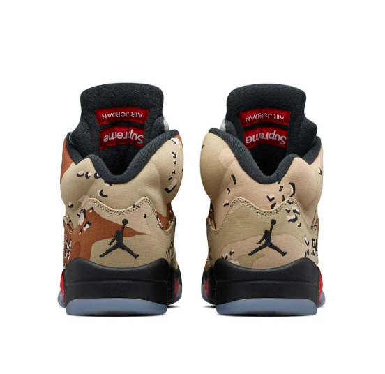 Air Jordan 5 Retro x Supreme 'Desert Camo' – 824371-201