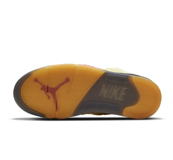 Air Jordan 5 x Off-White™ SP 'Sail' – DH8565-100