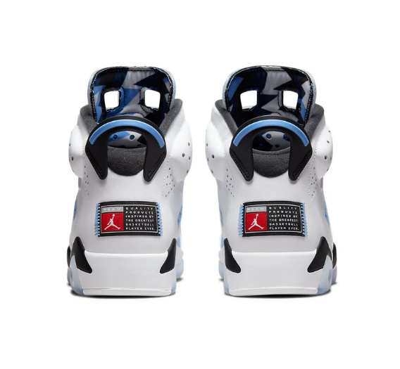 Air Jordan 6 Retro 'UNC Home' CT8529-410$150