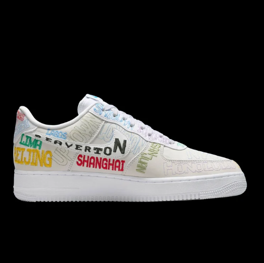 Nike Air Force 1 '07 LV8 (WhitewhiteMulti-Color)$115