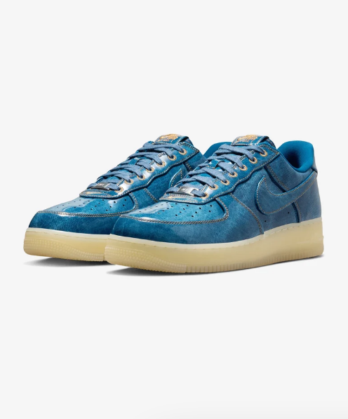 Nike Air Force 1 Retro – Coastal Blue / Natural