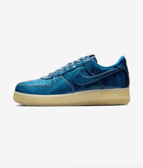 Nike Air Force 1 Retro – Coastal Blue / Natural