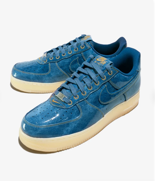 Nike Air Force 1 Retro – Coastal Blue / Natural