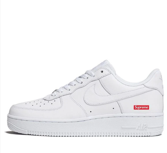Nike x Supreme Air Force 1 Low 'Box Logo – White' – CU9225-100