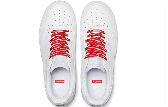 Nike x Supreme Air Force 1 Low 'Box Logo – White' – CU9225-100