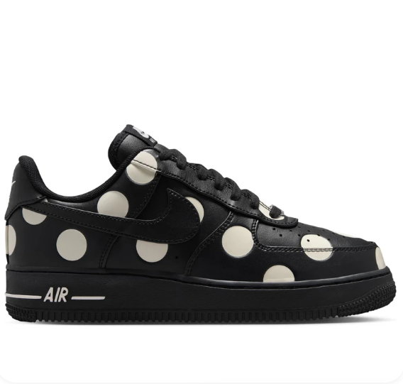 Nike Women's Air Force 1 '07 'Black / Sail' – IR8647-001