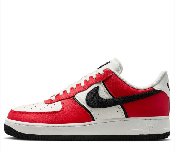 Nike Air Force 1 '07 LV8 – University Red / Black