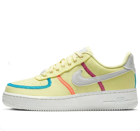 Nike Air Force 1 '07 Low LX 'Stitched Canvas - Life Lime' (Women's) – CK6572-700