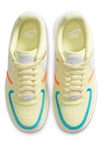 Nike Air Force 1 '07 Low LX 'Stitched Canvas - Life Lime' (Women's) – CK6572-700