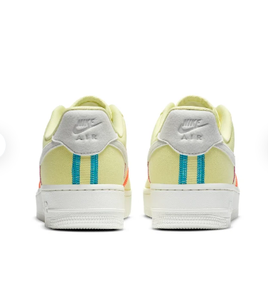 Nike Women's Air Force 1 '07 Low LX 'Stitched Canvas – Life Lime' – CK6572-700