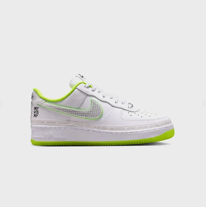 Nike Air Force 1 '07 – White / Barely Volt / Black