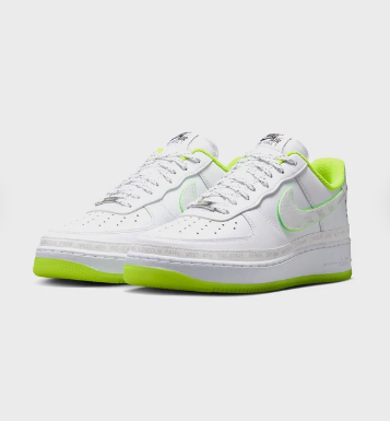 Nike Air Force 1 '07 – White / Barely Volt / Black
