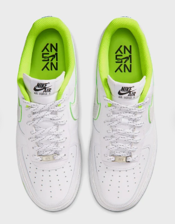 Nike Air Force 1 '07 – White / Barely Volt / Black
