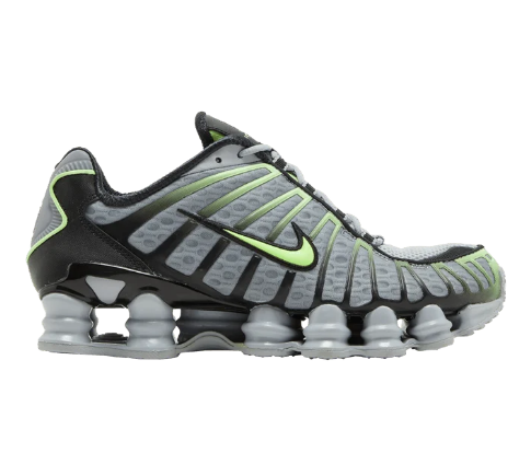 Nike Shox TL – Wolf Grey / Lime Blast