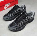 Nike P-6000 Suede Anthracite Black Chrome Metallic Silver$128