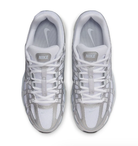Nike Women's P-6000 – White / Metallic Silver