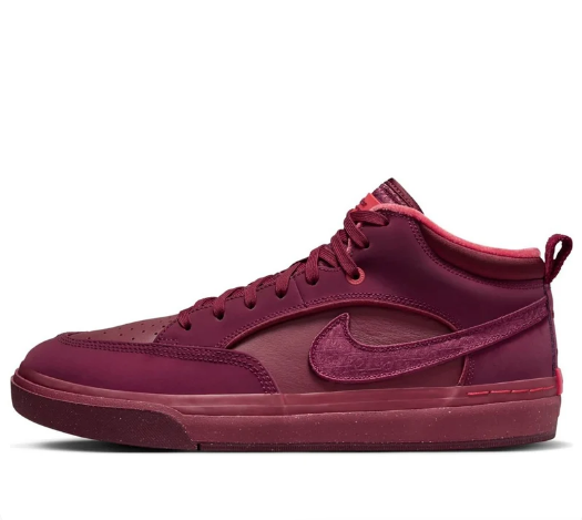 Nike SB React Leo Premium 'Dark Beetroot' FQ7639-600$170