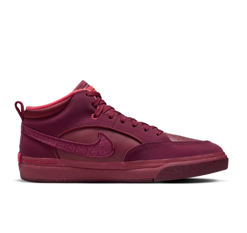 Nike SB React Leo Premium 'Dark Beetroot' FQ7639-600$170